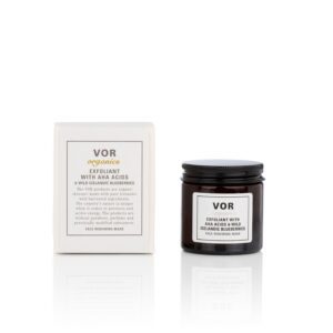 Exfoliant mask with AHA acids