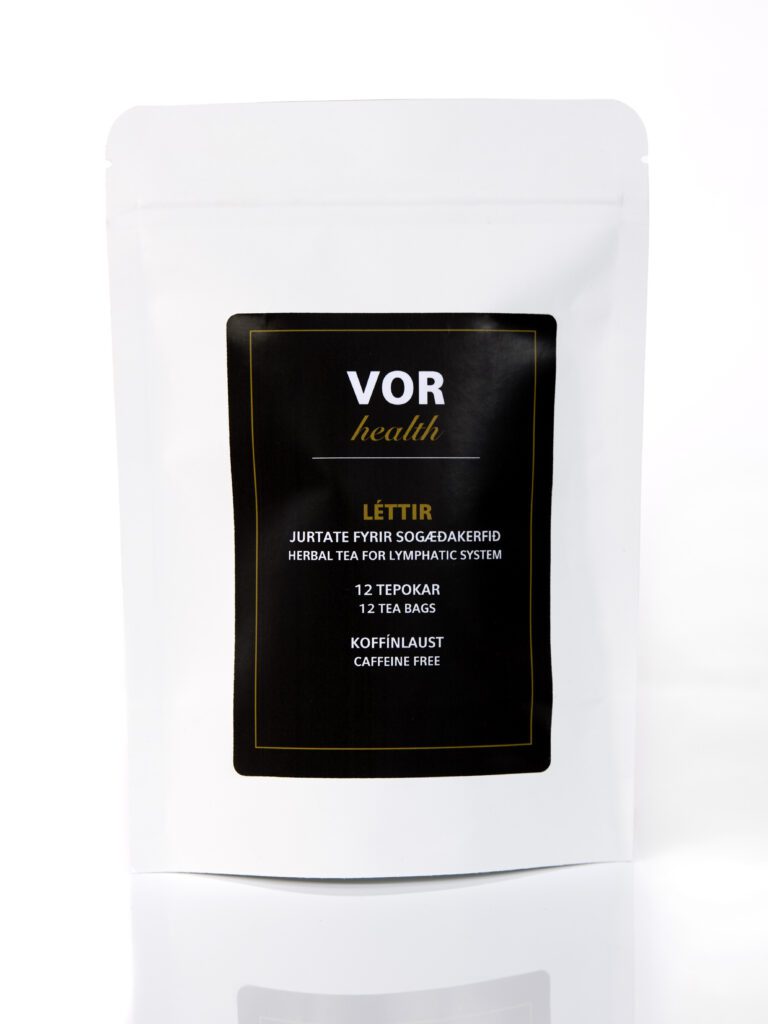 Léttir, tea for lymphatic system